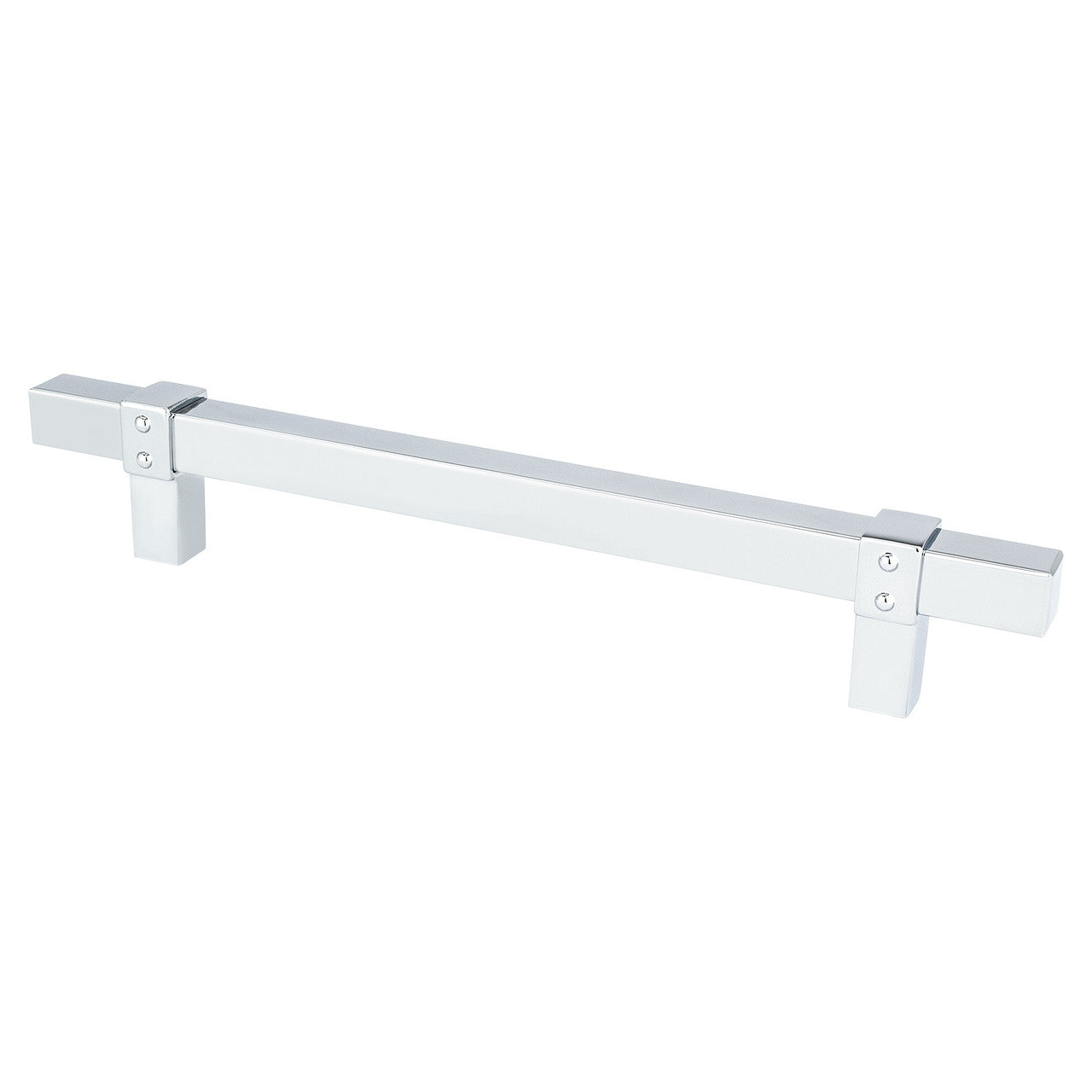 Berenson 5087-4026: 160mm cc Rivet Rebel Cabinet Pull - Polished Chrome