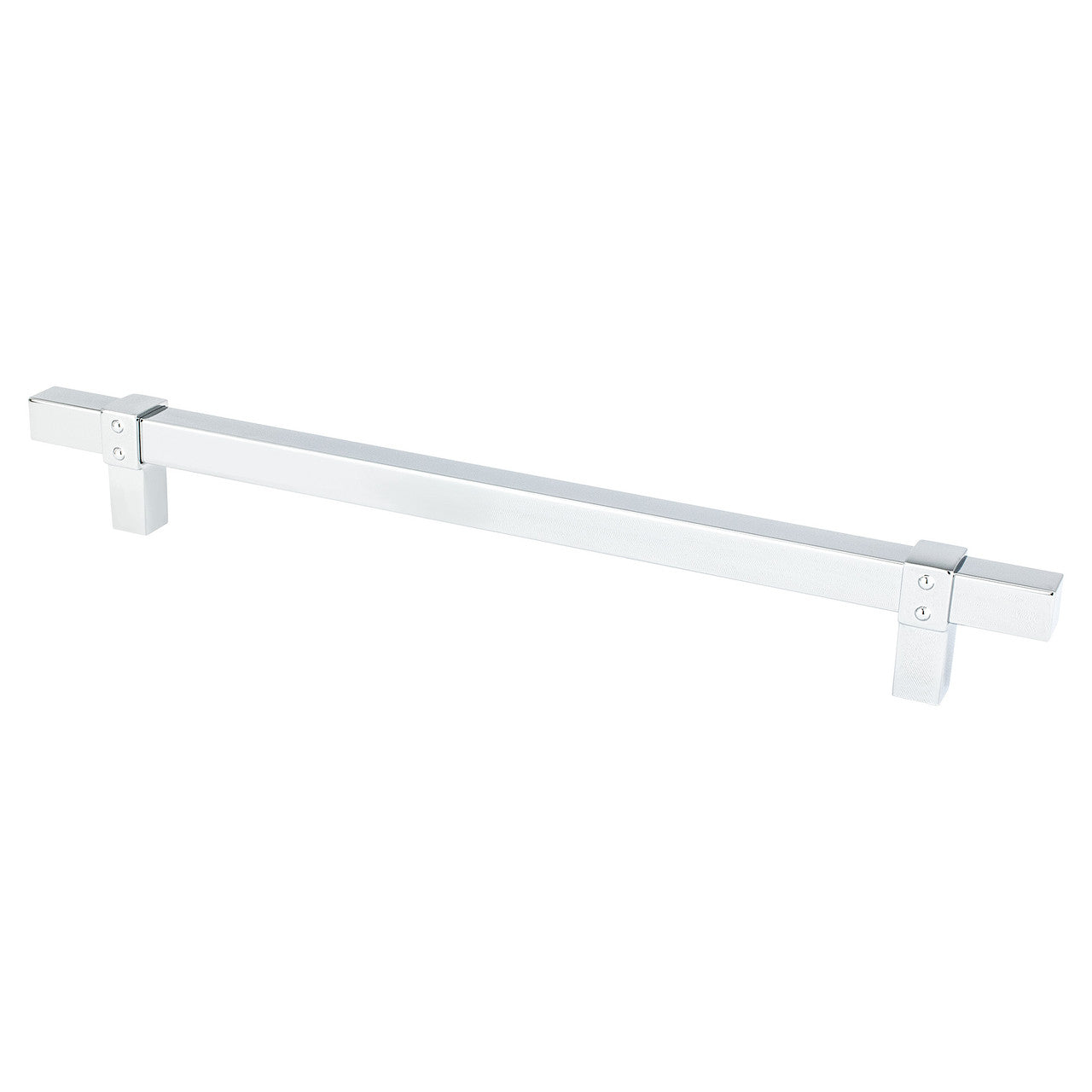 Berenson 5088-4026: 224mm cc Rivet Rebel Cabinet Pull - Polished Chrome