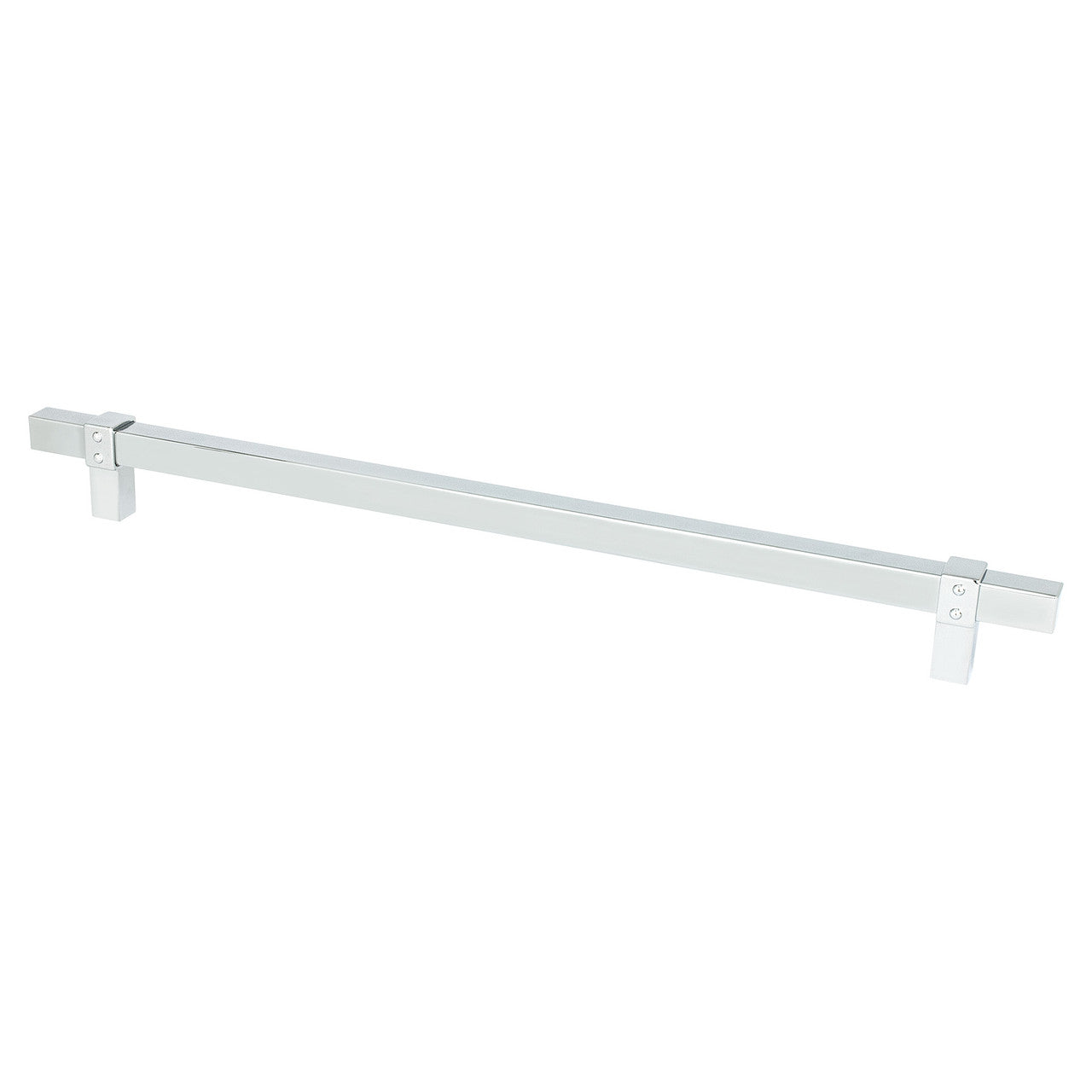 Berenson 5089-4026: 12" cc Rivet Rebel Appliance Pull - Polished Chrome