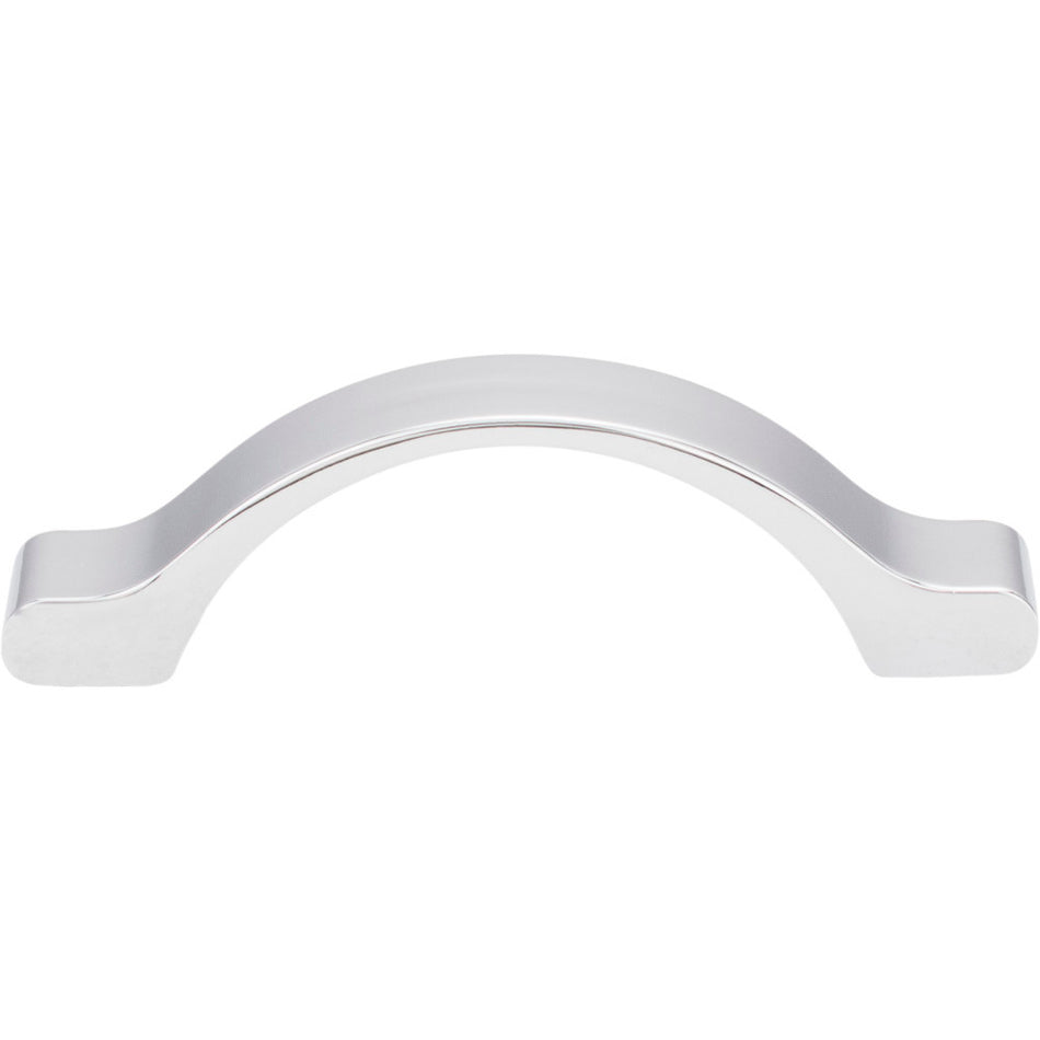 Elements 511-3PC: 3" cc Seaver Arch Cabinet Pull - Polished Chrome