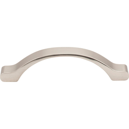 Elements 511-96SN: 96 mm cc Seaver Arch Cabinet Pull - Satin Nickel