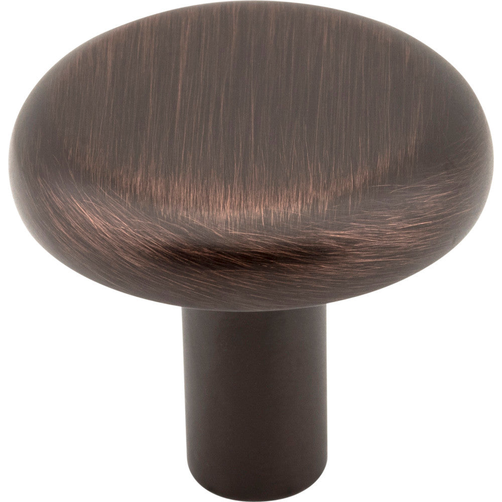 Elements 511DBAC: 1-1/4" Seaver Round Cabinet Knob - Brushed Oil Rubbed Bronze