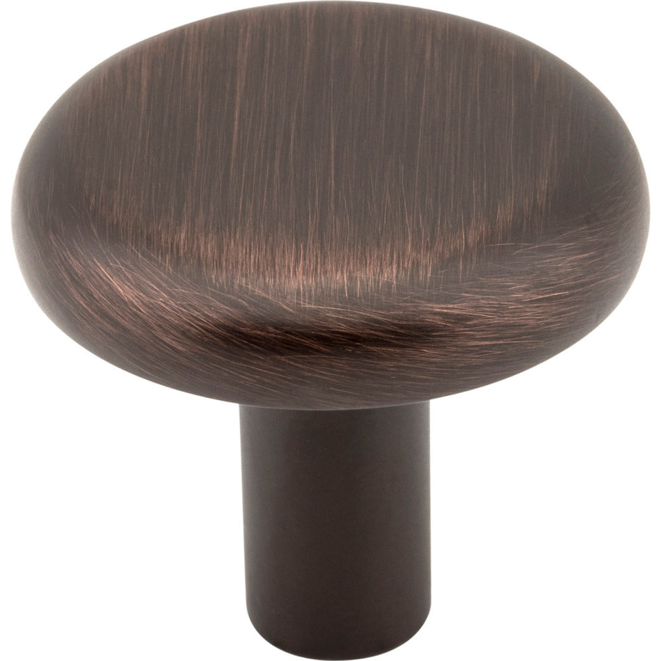 Elements 511DBAC: 1-1/4" Seaver Round Cabinet Knob - Brushed Oil Rubbed Bronze