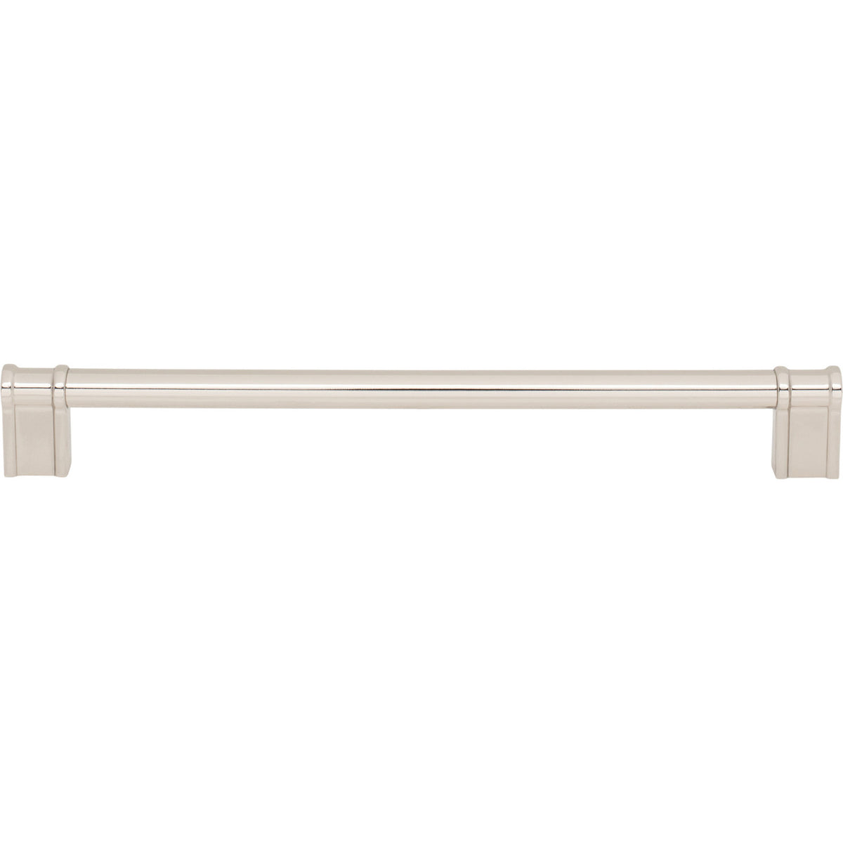 Top Knobs TK3386PN: 8-13/16" Newburn D-Handle Cabinet Pull - Polished Nickel