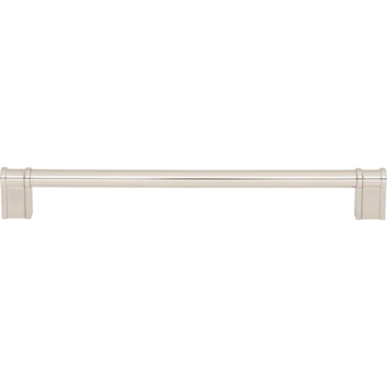 Top Knobs TK3386PN: 8-13/16" Newburn D-Handle Cabinet Pull - Polished Nickel