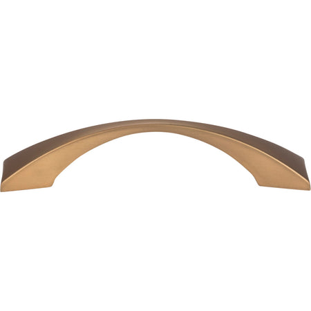 Elements 525-96SBZ: 96 mm cc Glendale Bow Cabinet Pull - Satin Bronze