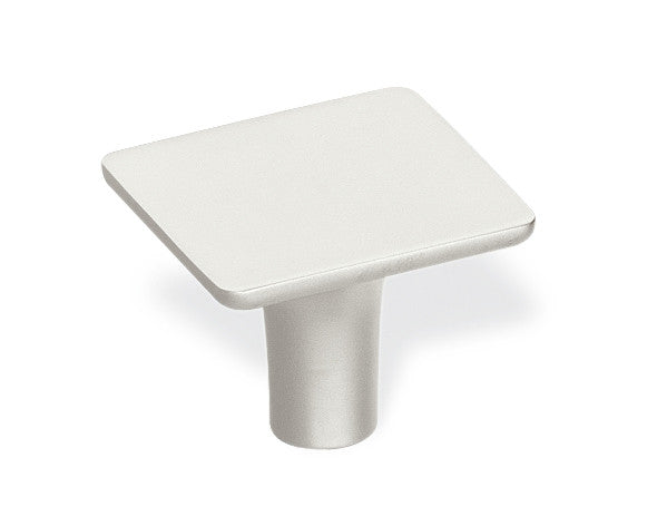 Schwinn 52555: 1.02" Square Cabinet Knob - Satin Nickel