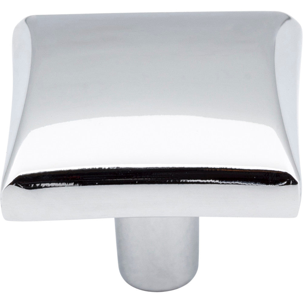 Elements 525PC: 1-1/8" Glendale Square Cabinet Knob - Polished Chrome