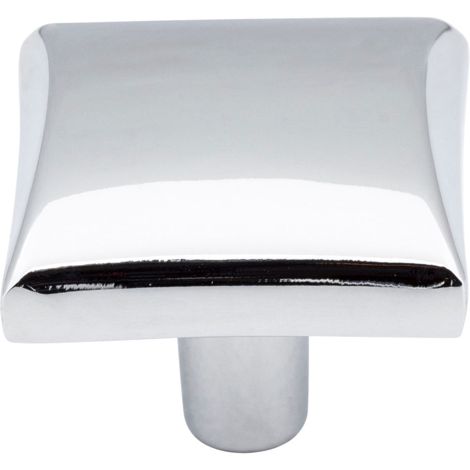 Elements 525PC: 1-1/8" Glendale Square Cabinet Knob - Polished Chrome
