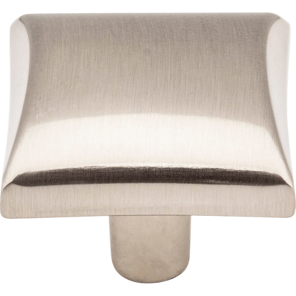 Elements 525SN: 1-1/8" Glendale Square Cabinet Knob - Satin Nickel