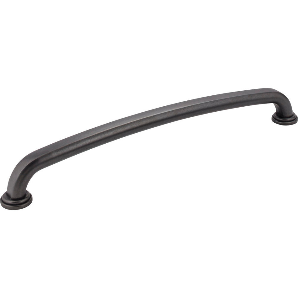 Jeffrey Alexander 527-12DACM: 12" cc Bremen 1 D-Handle Appliance Pull - Gun Metal