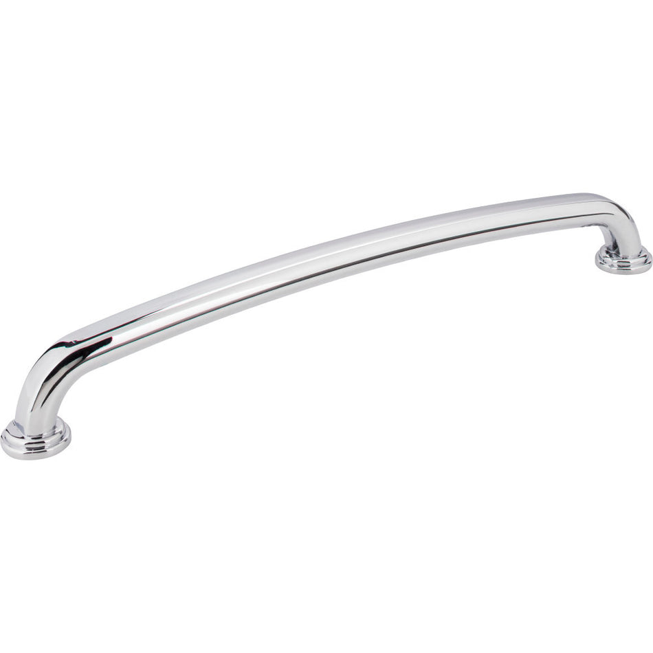 Jeffrey Alexander 527-12PC: 12" cc Bremen 1 D-Handle Appliance Pull - Polished Chrome