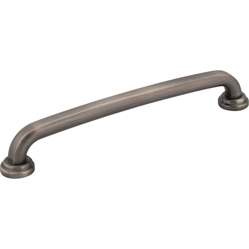 Jeffrey Alexander 527-160BNBDL: 160mm cc Bremen 1 D-Handle Cabinet Pull - Brushed Pewter