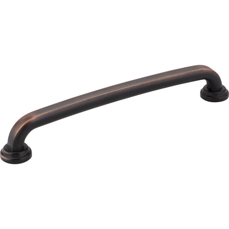 Jeffrey Alexander 527-160DBAC: 160mm cc Bremen 1 D-Handle Cabinet Pull - Brushed Oil Rubbed Bronze