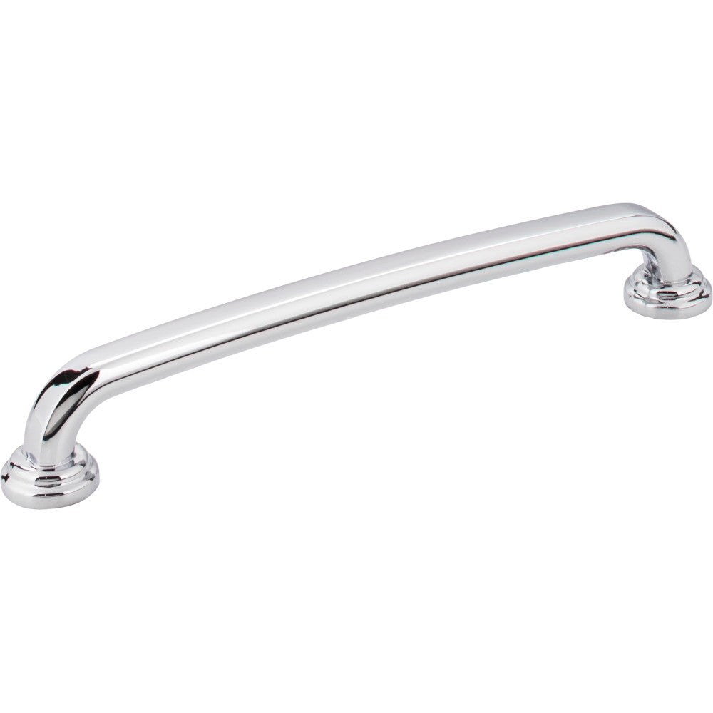 Jeffrey Alexander 527-160PC: 160mm cc Bremen 1 D-Handle Cabinet Pull - Polished Chrome