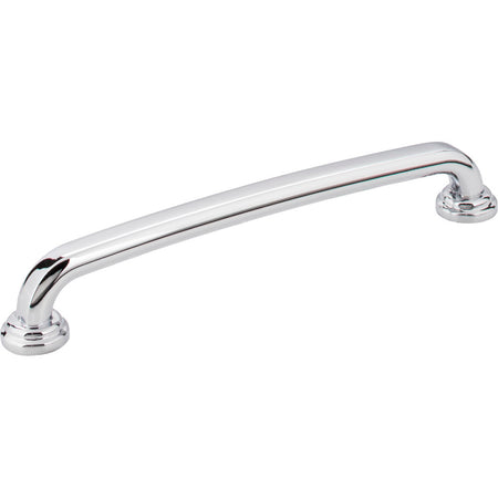 Jeffrey Alexander 527-160PC: 160mm cc Bremen 1 D-Handle Cabinet Pull - Polished Chrome