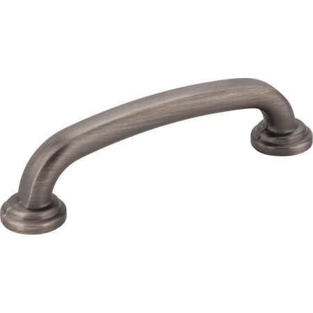 Jeffrey Alexander 527BNBDL: 96mm cc Bremen 1 D-Handle Cabinet Pull - Brushed Pewter