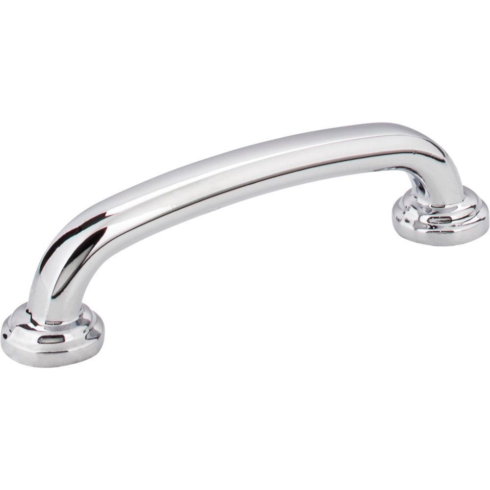 Jeffrey Alexander 527PC: 96mm cc Bremen 1 D-Handle Cabinet Pull - Polished Chrome