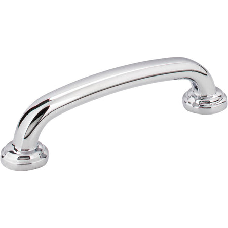 Jeffrey Alexander 527PC: 96mm cc Bremen 1 D-Handle Cabinet Pull - Polished Chrome