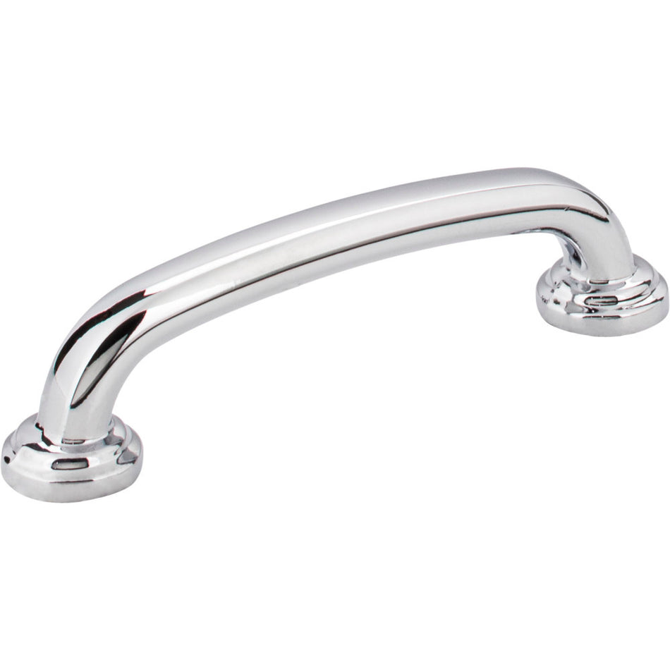 Jeffrey Alexander 527PC: 96mm cc Bremen 1 D-Handle Cabinet Pull - Polished Chrome