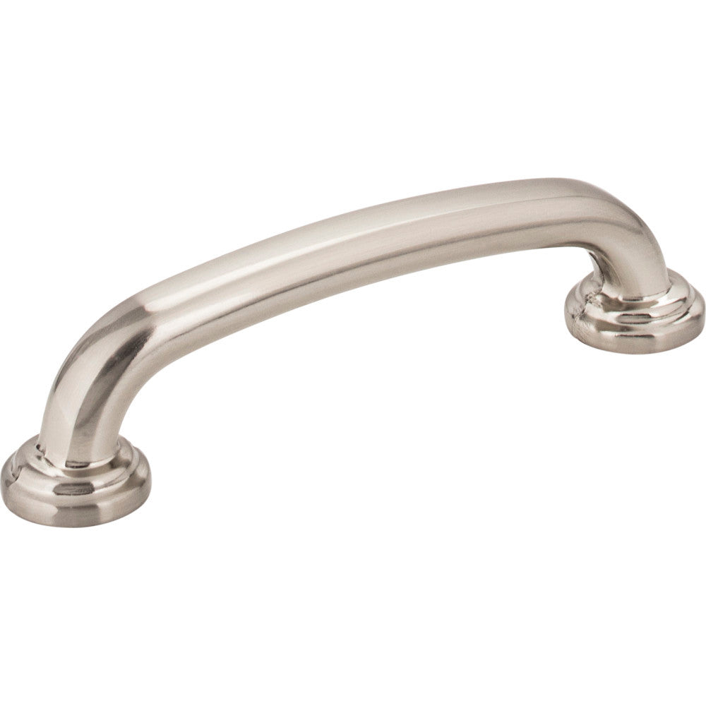 Jeffrey Alexander 527SN: 96mm cc Bremen 1 D-Handle Cabinet Pull - Satin Nickel