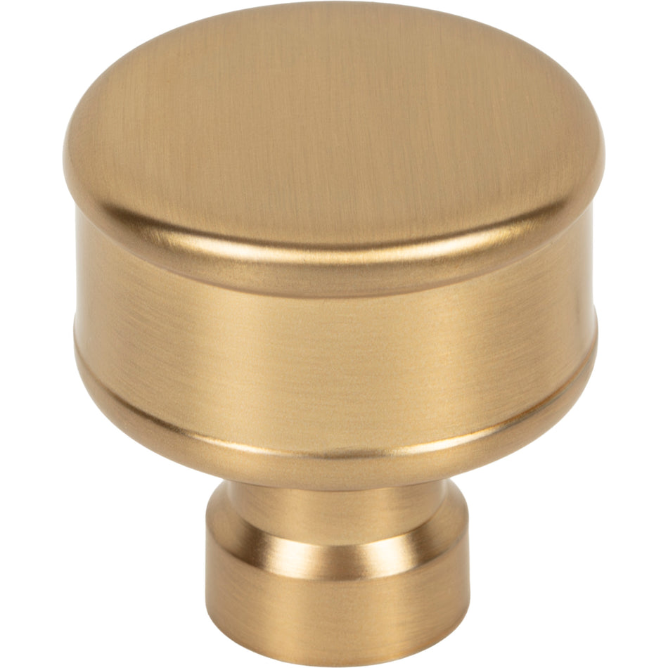 Top Knobs TK3411HB: 1-1/4"  Lavington Cabinet Knob - Honey Bronze