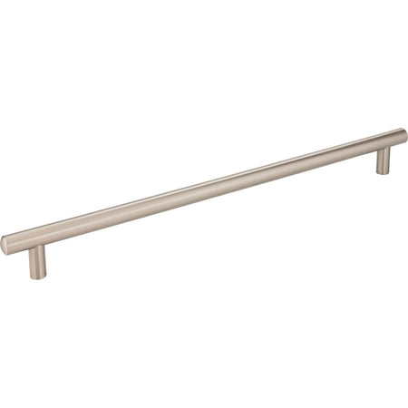 Jeffrey Alexander 530SN: 480mm cc Key West Round Bar Cabinet Pull - Satin Nickel