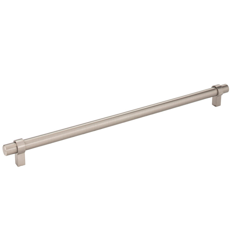 Jeffrey Alexander 5319SN: 319mm cc Key Grande Bit Pull Cabinet Pull - Satin Nickel