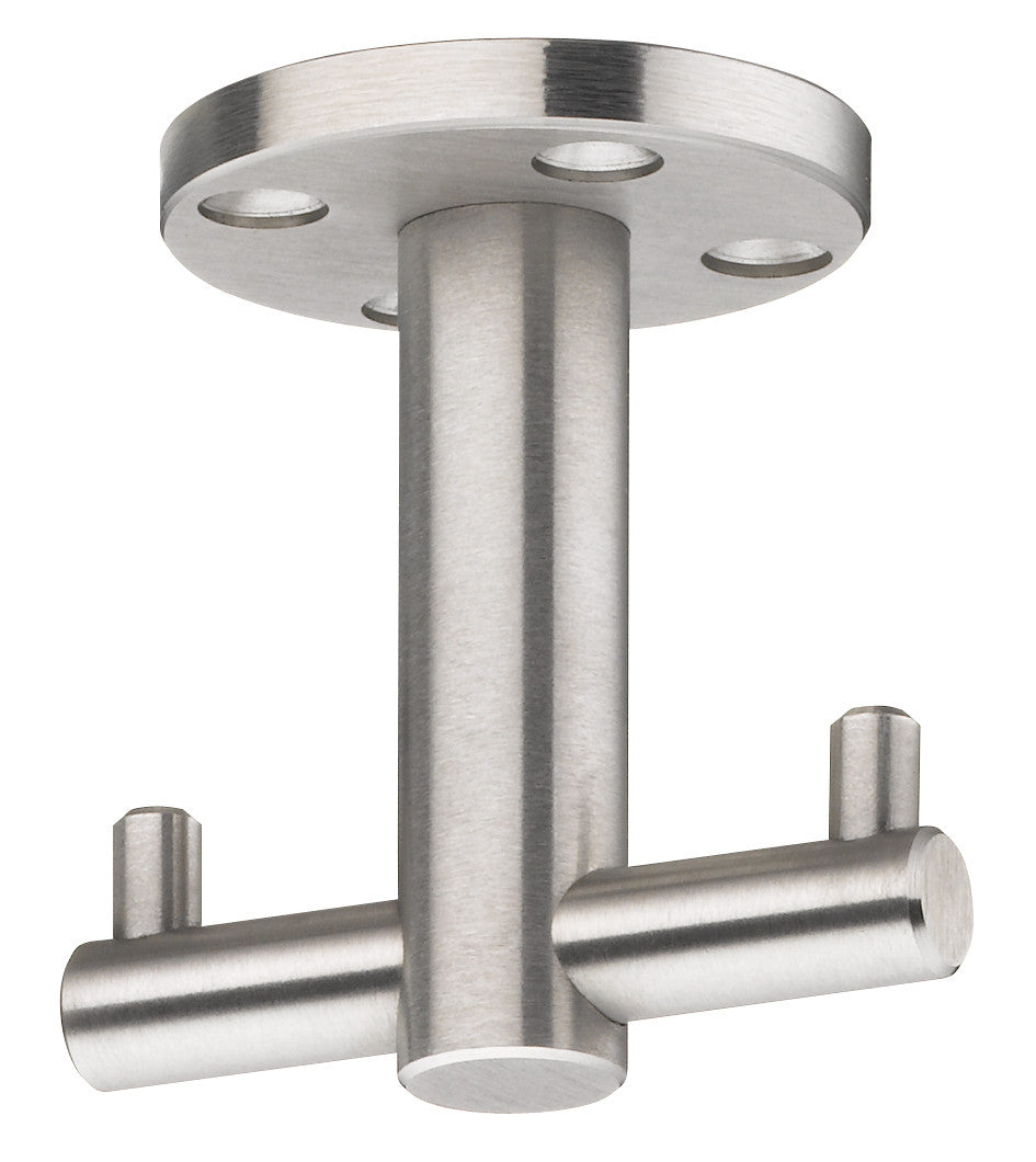 Schwinn 53436: Under Mount Swiveling Hook - Brushed Stainless Steel