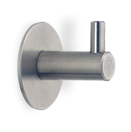 Schwinn 53651: 26mm Single Wall Hook - Brushed Stainless Steel