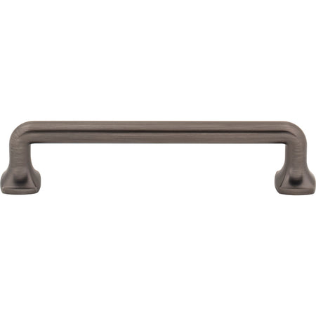 Jeffrey Alexander 663-128BNBDL: 128mm cc Griffin Bar Cabinet Pull - Brushed Pewter