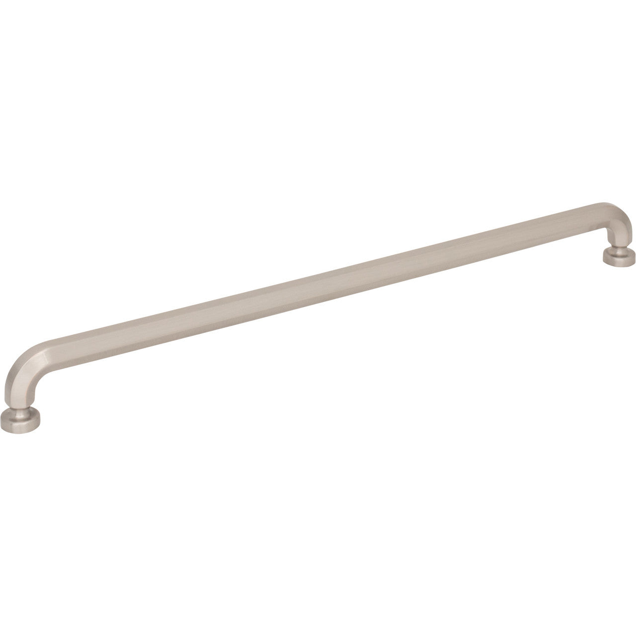 Top Knobs TK3326BSN: 12" cc Stanmore D-Handle Cabinet Pull - Brushed Satin Nickel
