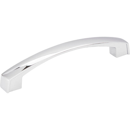 Jeffrey Alexander 549-128PC: 128mm cc Merrick Arch Bar Cabinet Pull - Polished Chrome