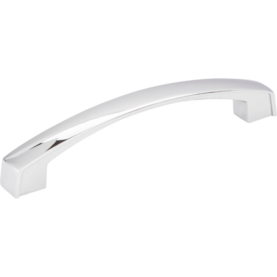 Jeffrey Alexander 549-128PC: 128mm cc Merrick Arch Bar Cabinet Pull - Polished Chrome