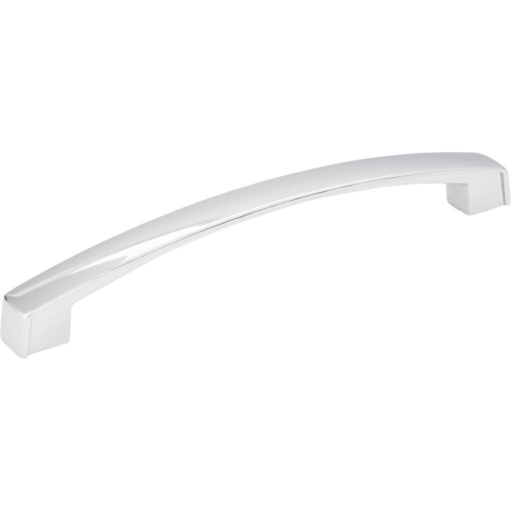 Jeffrey Alexander 549-160PC: 160mm cc Merrick Arch Bar Cabinet Pull - Polished Chrome