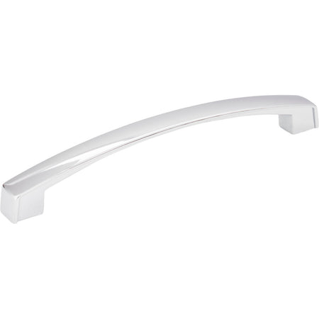 Jeffrey Alexander 549-160PC: 160mm cc Merrick Arch Bar Cabinet Pull - Polished Chrome