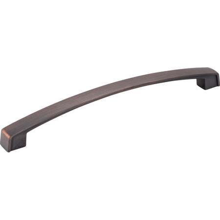 Jeffrey Alexander 549-192DBAC: 192mm cc Merrick Arch Bar Cabinet Pull - Brushed Oil Rubbed Bronze