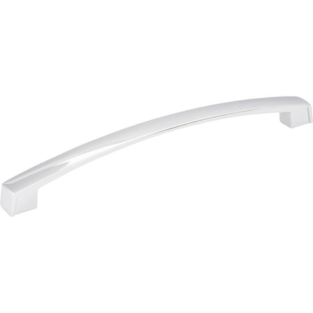 Jeffrey Alexander 549-192PC: 192mm cc Merrick Arch Bar Cabinet Pull - Polished Chrome