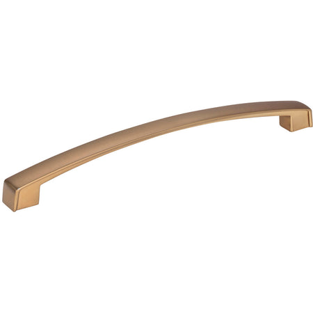 Jeffrey Alexander 549-192SBZ: 192mm cc Merrick Arch Bar Cabinet Pull - Satin Bronze
