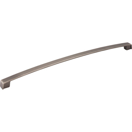 Jeffrey Alexander 549-320BNBDL: 320mm cc Merrick Arch Bar Cabinet Pull - Brushed Pewter