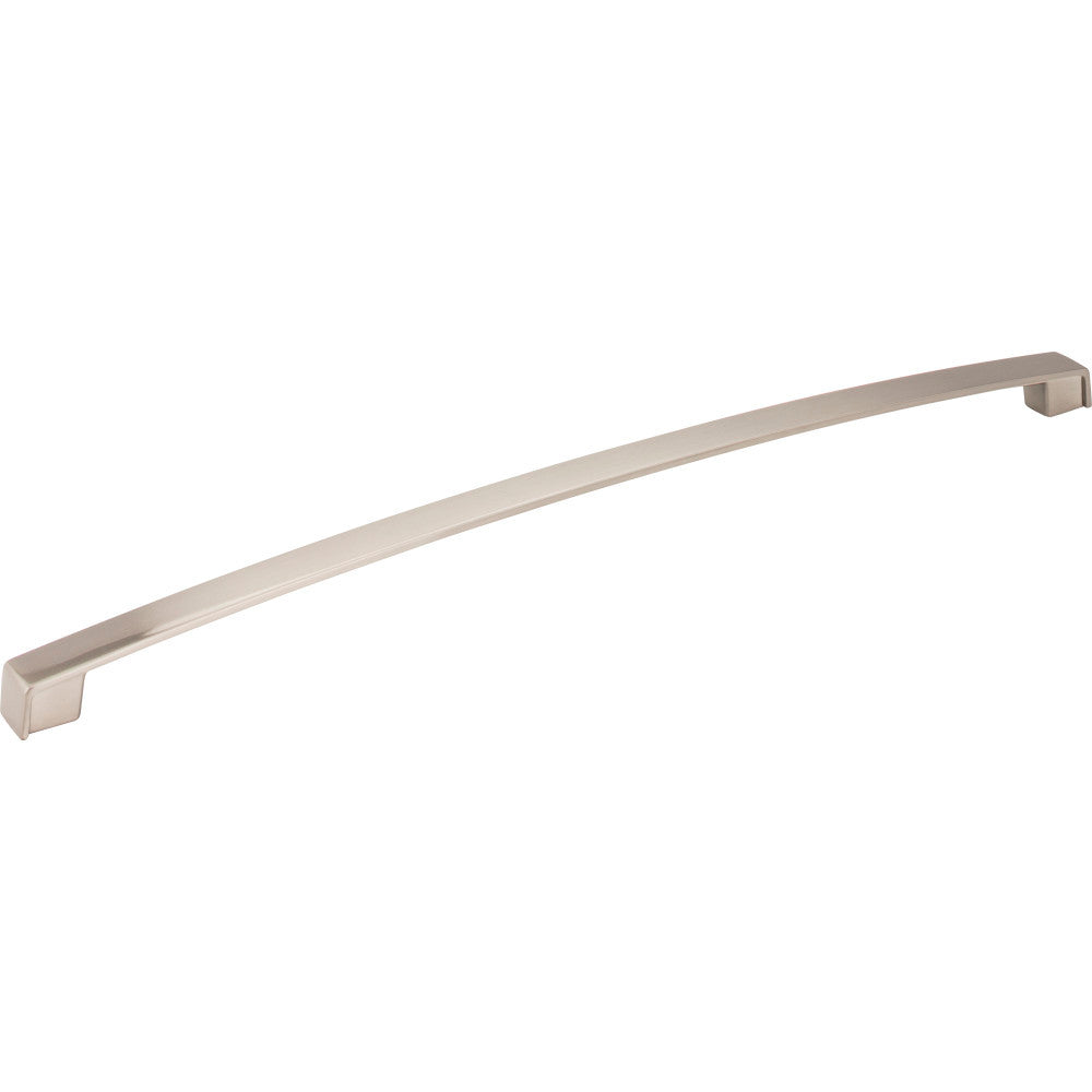 Jeffrey Alexander 549-320SN: 320mm cc Merrick Arch Bar Cabinet Pull - Satin Nickel