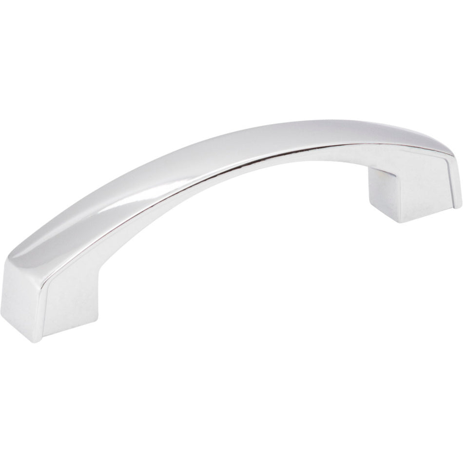 Jeffrey Alexander 549-96PC: 96mm cc Merrick Arch Bar Cabinet Pull - Polished Chrome