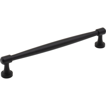 Jeffrey Alexander 132-192MB: 192mm cc Jules Bar Cabinet Pull - Matte Black
