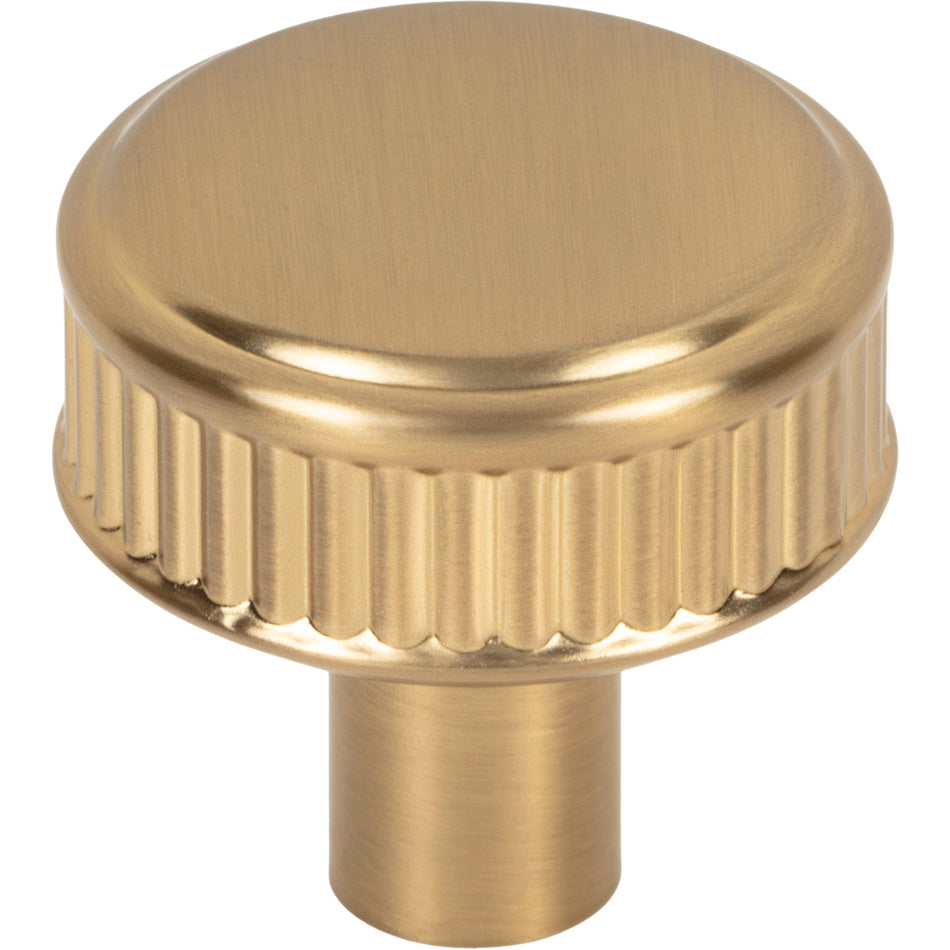 Top Knobs TK3290HB: 1-1/4"  Elland Cabinet Knob - Honey Bronze