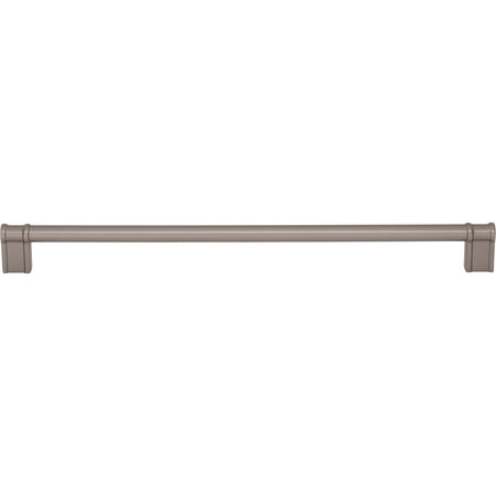 Top Knobs TK3387AG: 12" cc Newburn D-Handle Cabinet Pull - Ash Gray