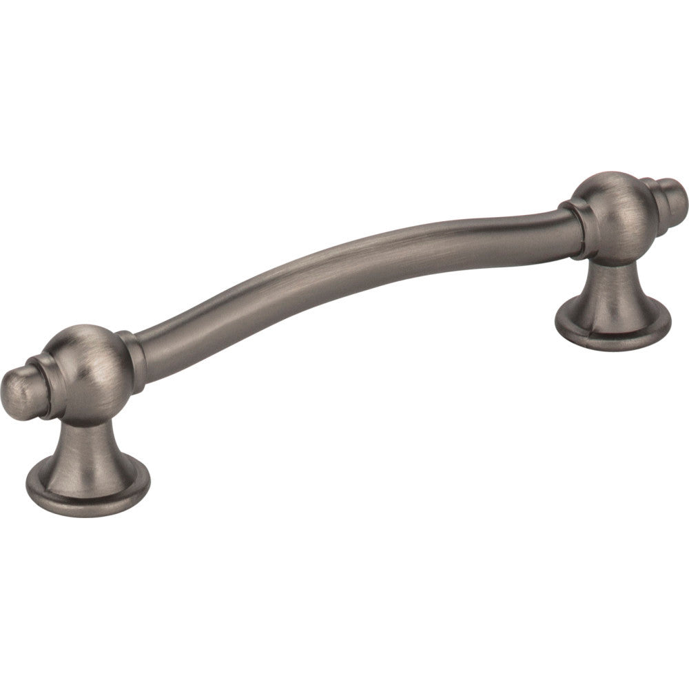 Elements 575-96BNBDL: 96 mm cc Syracuse Bit Cabinet Pull - Brushed Pewter