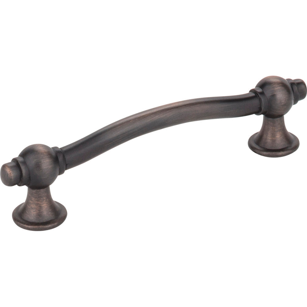 Elements 575-96DBAC: 96 mm cc Syracuse Bit Cabinet Pull - Brushed Oil Rubbed Bronze
