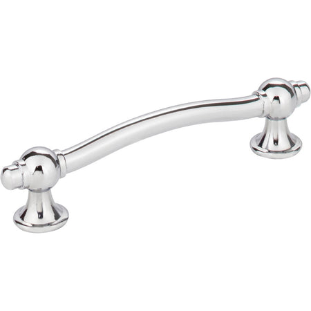 Elements 575-96PC: 96 mm cc Syracuse Bit Cabinet Pull - Polished Chrome