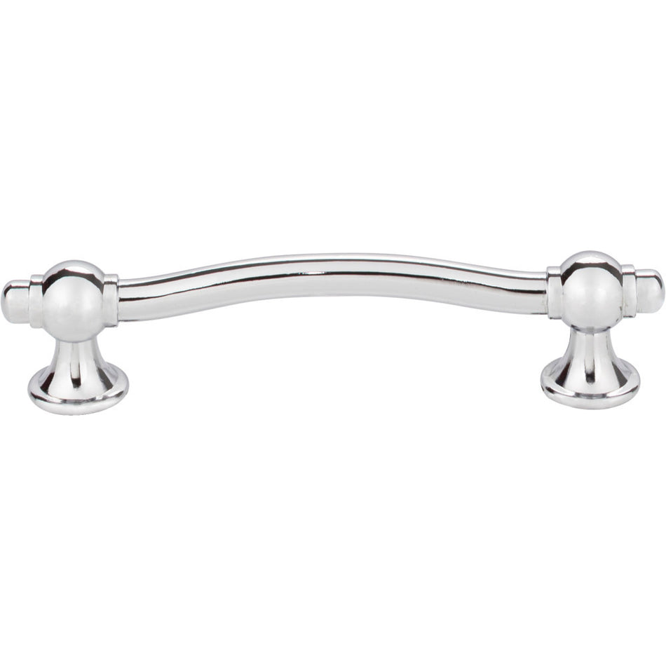 Elements 575-96PC: 96 mm cc Syracuse Bit Cabinet Pull - Polished Chrome