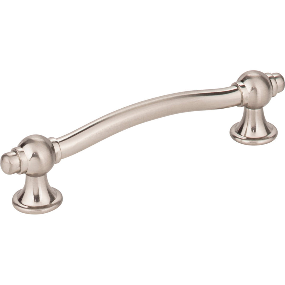 Elements 575-96SN: 96 mm cc Syracuse Bit Cabinet Pull - Satin Nickel